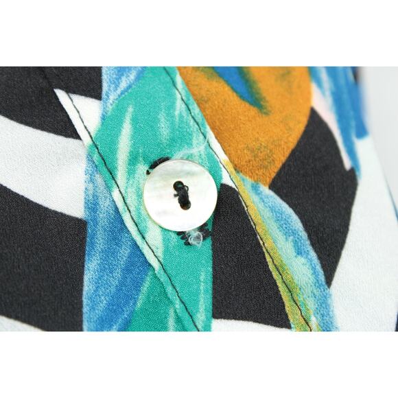 Show Me Your Mumu Mini Dress Women's Small Hawiian Beachy Colorful Tropical - Picture 4 of 7